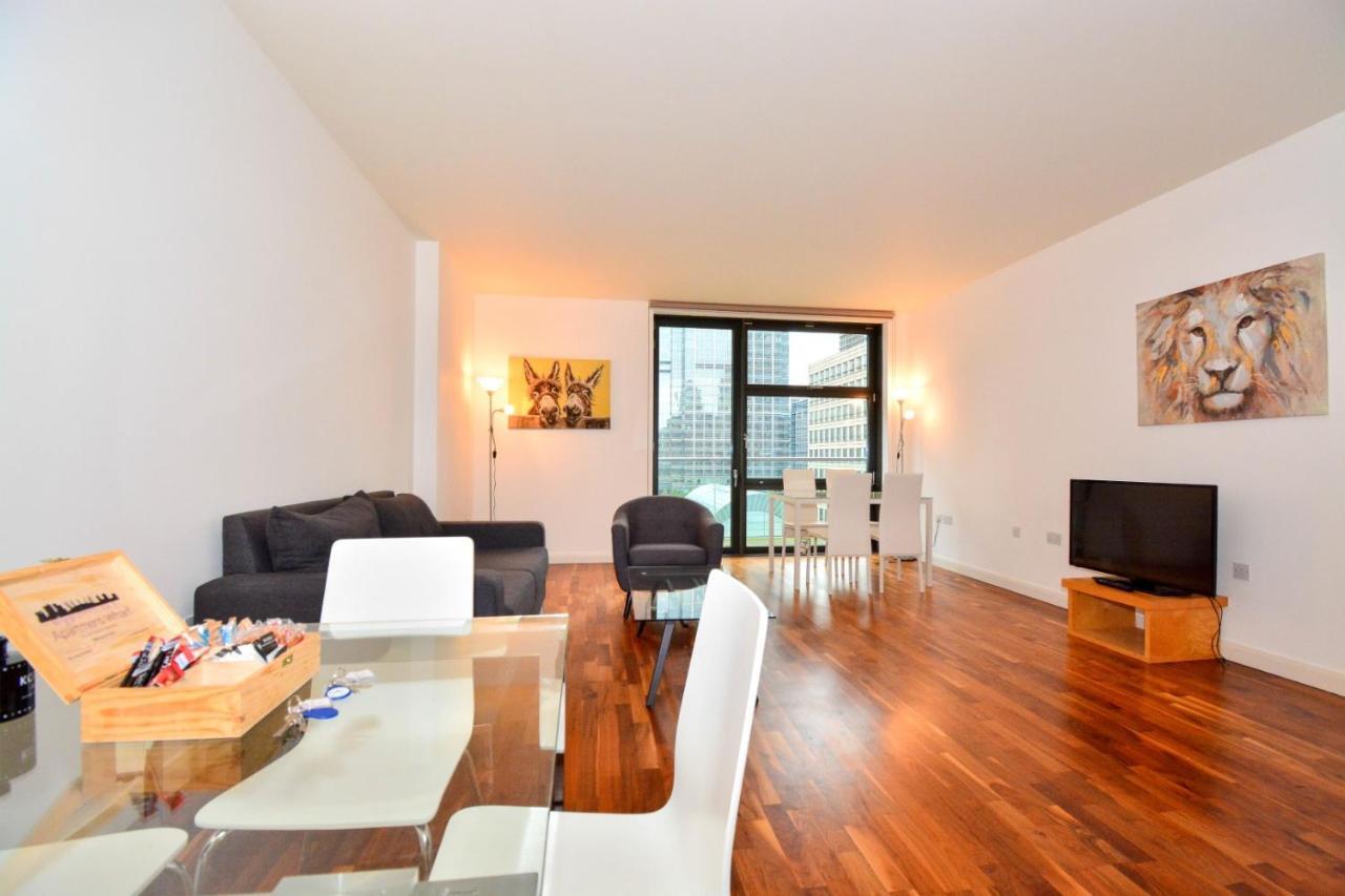 Canary Wharf - Corporate River View Apartments 런던 외부 사진