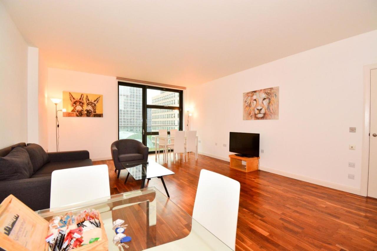 Canary Wharf - Corporate River View Apartments 런던 외부 사진